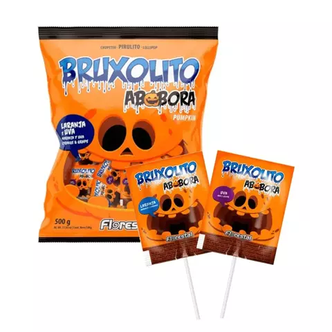 PIRULITO BRUXOLITO ABOBORA 500GR - comprar online