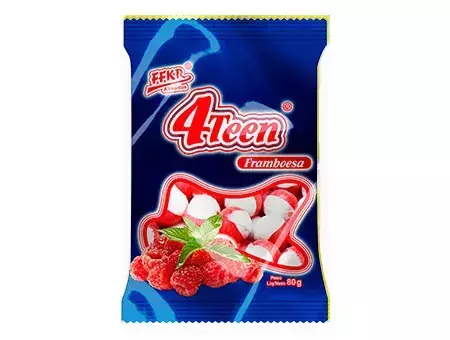 BALA 4TEEN FRANBOESA 80GR