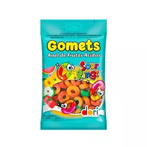 GOMETS ANEL FRUTAS ACIDAS 600GR