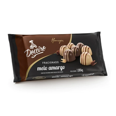 COBERTURA FRACIONADA DOCEIRO MEIO AMARGO 1,005KG