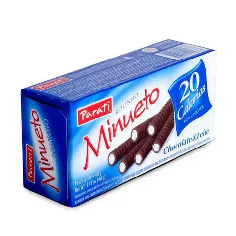 ROLINHO MINUETO CHOCOLATE 40GR