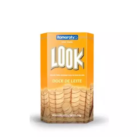 BISCOITO LOOK DOCE DE LEITE 55GR