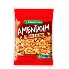AMENDOIM TORRADO E SALGADO GUIMARAES 125GR
