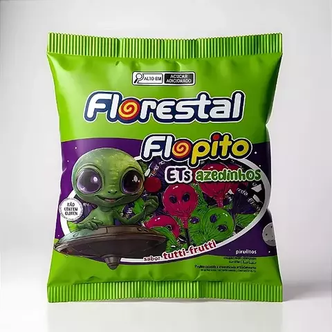 PIRULITO FLOPITO ETs AZEDINHOS 400G - comprar online