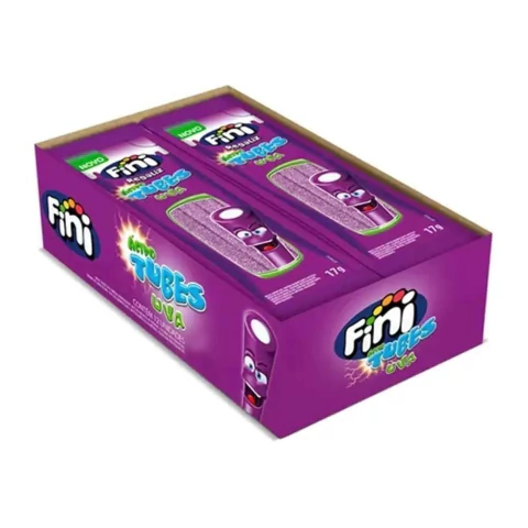 DOCE FINI TUBES UVA CITRICO 17G C/12