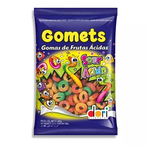 GOMETS MINHOCA CITRICA DORI 600GR