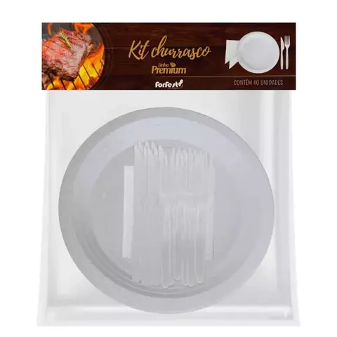 KIT CHURRASCO PREMIUM PRATA FORFEST