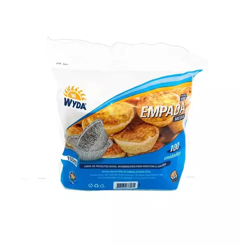 FORMA EMPADA MÉDIA C/100