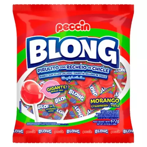PIRULITO BLONG MORANGO