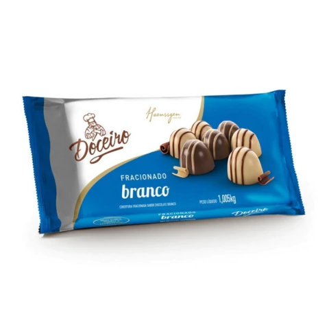 COBERTURA FRACIONADA DOCEIRO BRANCO 1,005KG