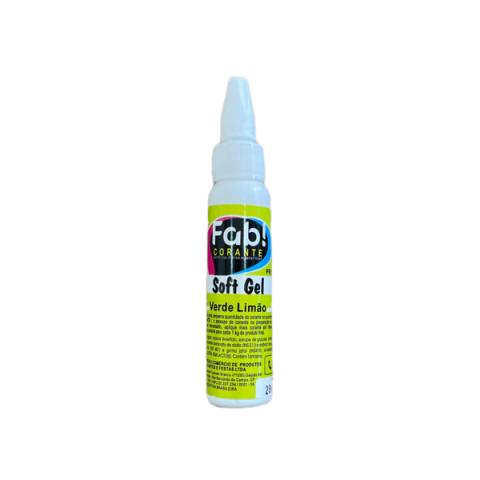 CORANTE SOFTGEL FAB! VERDE LIMÃO 25GR