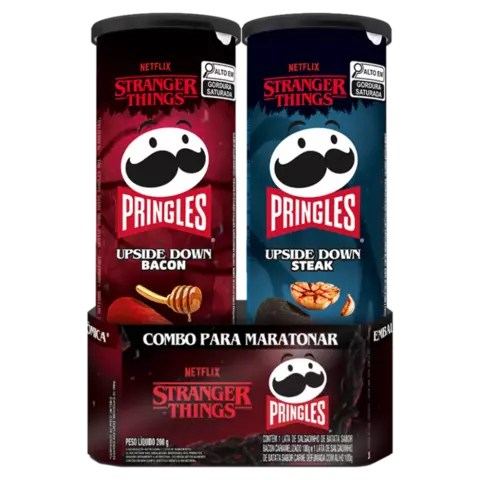 PRINGLES PACK C/2 EDIÇÃO STRANGER THIGS 200G - comprar online