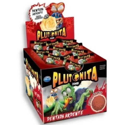 CHICLE PLUTONITA ARCOR DENTADA ARDENTE 40UNIDADE