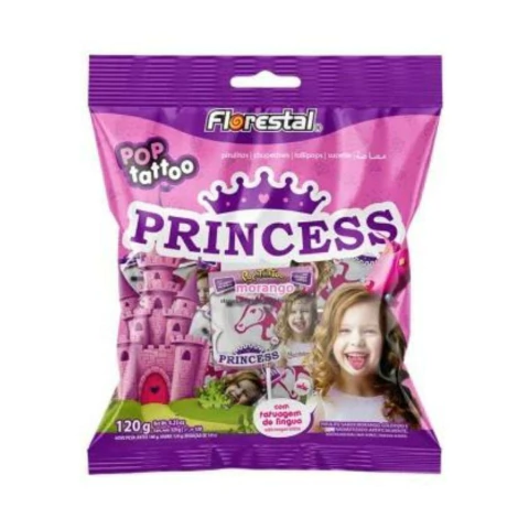 PIRUL. POP TATOO PRINCESS 120GR