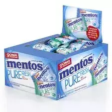 MENTOS PURE FRESH/WHITE 1,5G C/60 MONO