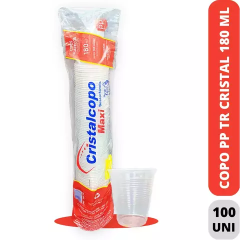 COPO DESCARTAVEL 180ML C/100 FORFEST