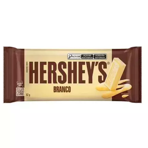 BARRA HERSHEYS BRANCO 82GR
