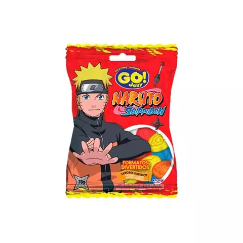 BALA GELATINA GO JELLY NARUTO 70GR