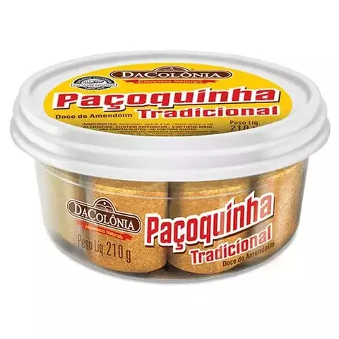 PAÇOQUINHA DA COLONIA 210GR - comprar online