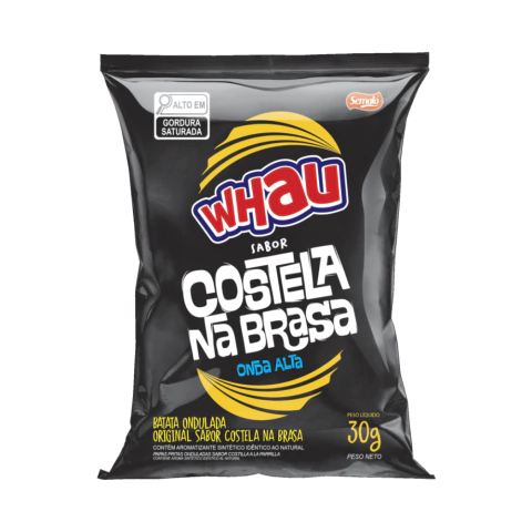 BATATA ONDULADA COSTELA NA BRASA WHAU 30GR - comprar online