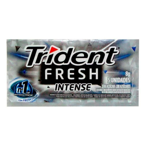 CHICLE TRIDENT FRESH INTENSE C/21