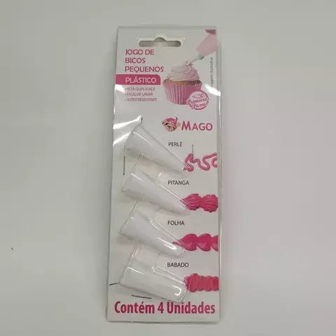 JOGO DE BICOS PEQUENOS PLASTICO MAGO