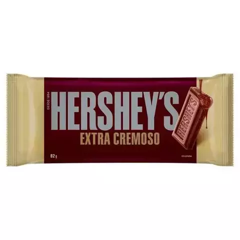 BARRA HERSHEYS EXTRA CREMOSO 82GR - comprar online