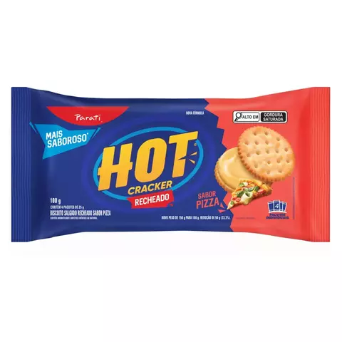 HOT CRACKER PARATI PIZZA C/4 100GR - comprar online