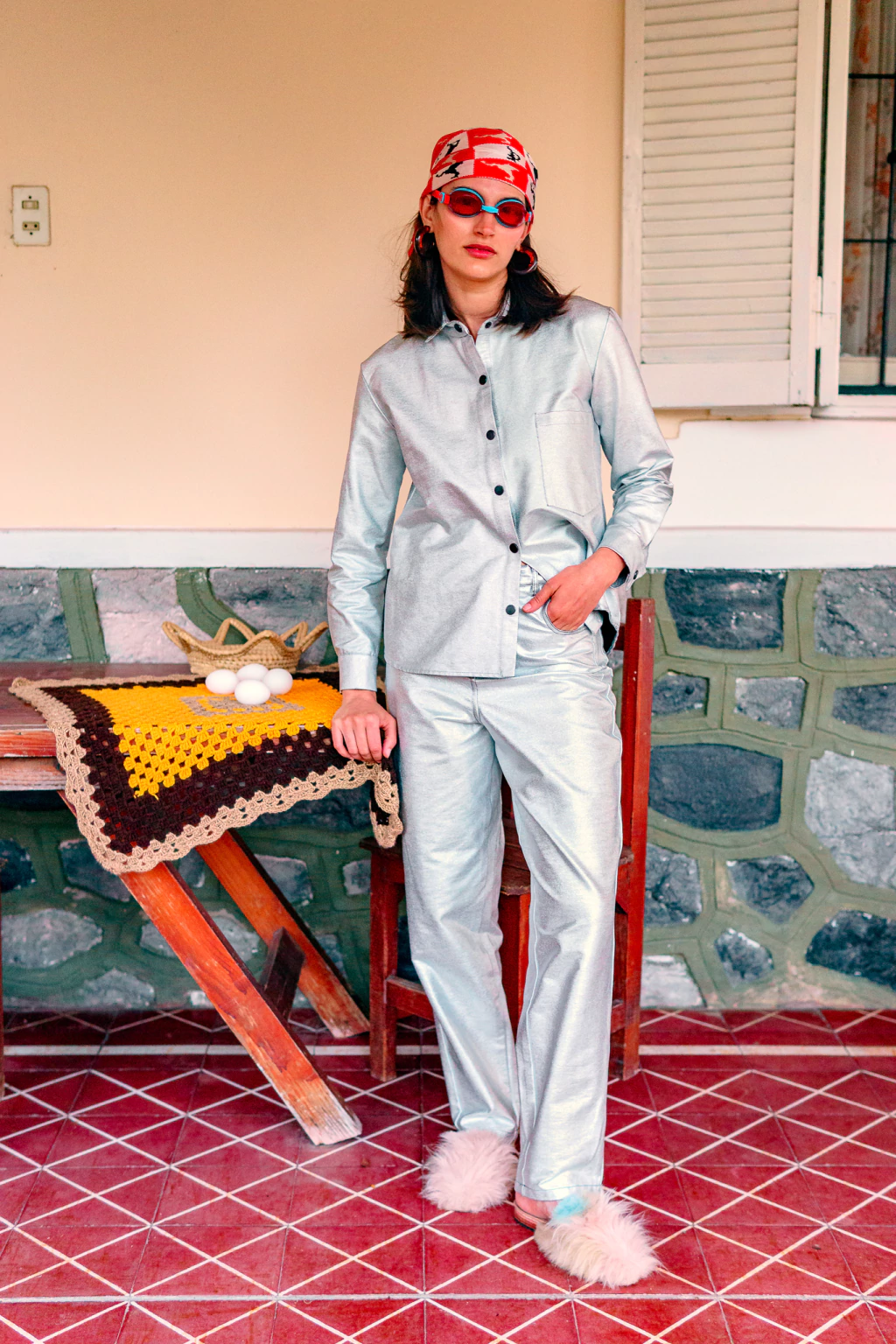 Pantalón Luna Plata