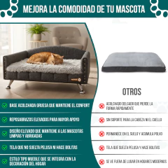 Sillon Premium (Gris Plata) - HAPPY PETS TIGRE