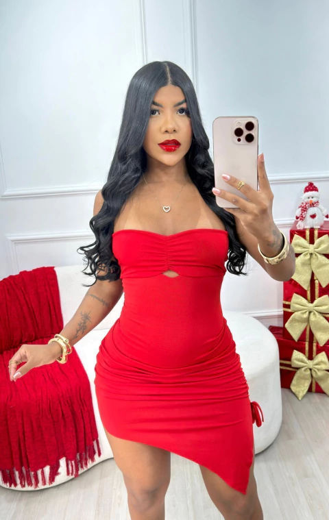 VESTIDO TOMARA QUE CAIA STYLE