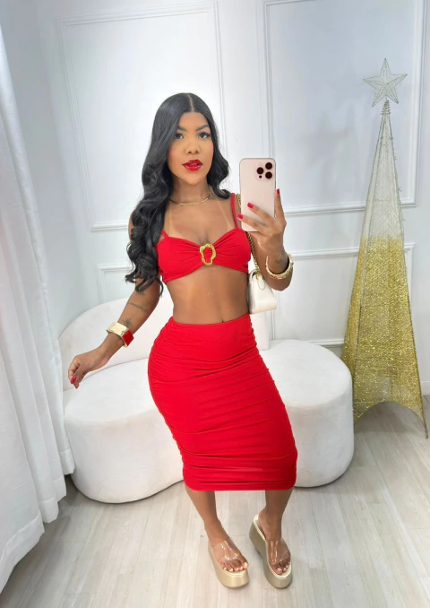 CONJUNTO MIDI DRAPIADO - comprar online