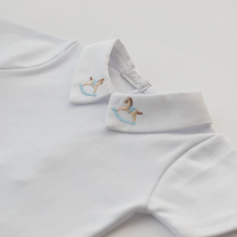 Body Cavalinho Manga Curta