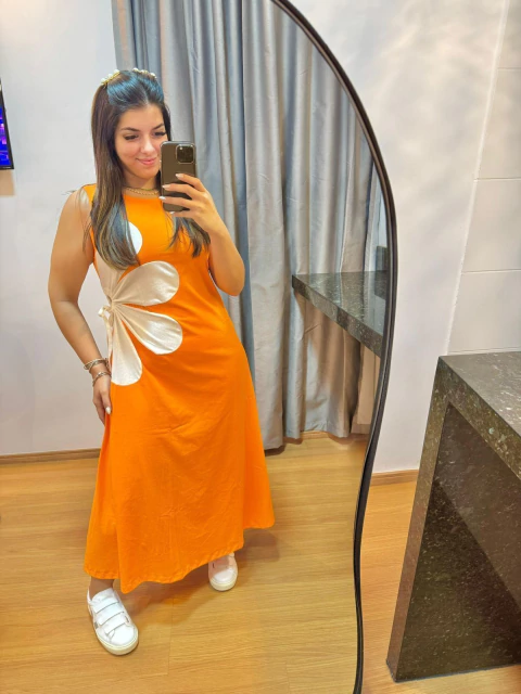 VESTIDO INSPIRAÇAO FARM FLOR SLIM - comprar online