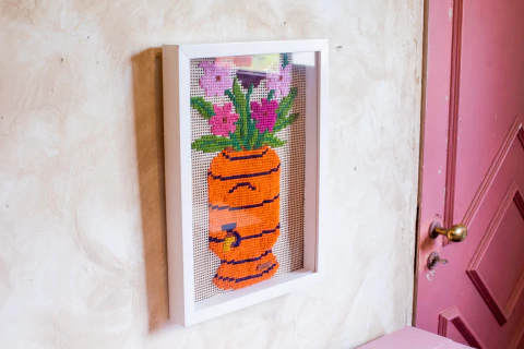 Tapeçaria Bordada - Filtro de Barro