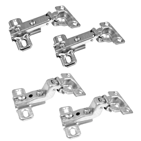 Kit 2 Dobradiças 26mm sem Amortecedor para Portas de Móveis - comprar online