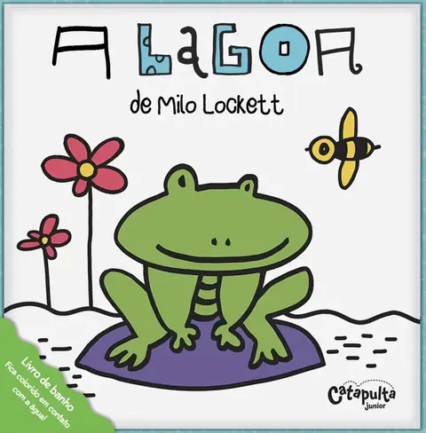 Livro de banho - A Lagoa