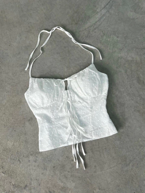 Top Perla (Broderie)