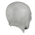 Image of Silent Stalker Pale Latex Mask With Neck
