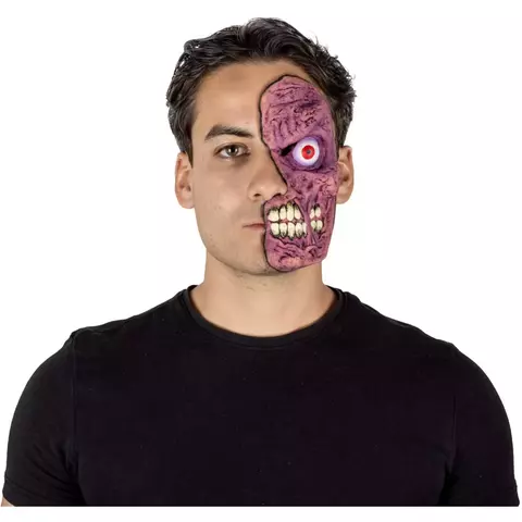 Half Mask Purple Zombie - comprar en línea