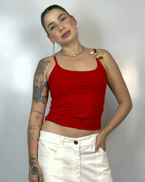 Regata Sofia - Vermelho - comprar online