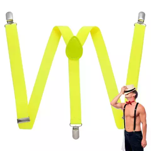 TIRADORES NEON FLUO AMARILLO - comprar online