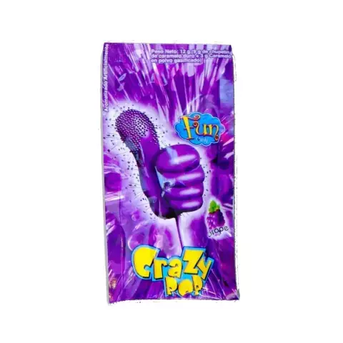 CHUP CRAZY POP UVA - comprar online
