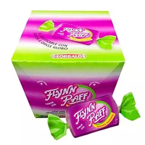 Caramelo Flynn Paff Uva 560 g - comprar online
