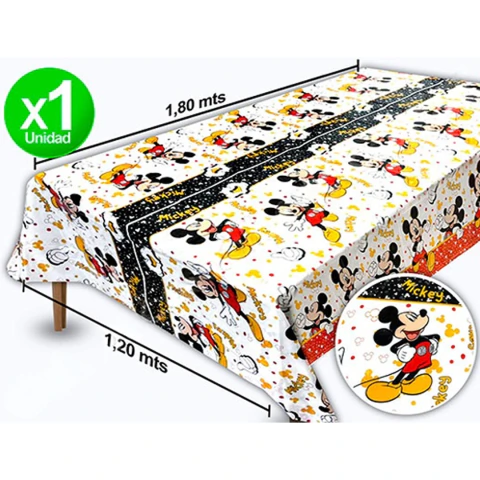 MANTEL MICKEY (1.20 x 1.80) 1 unidad C.O