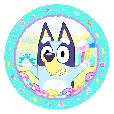 Plato Bluey pack x 8 unidades unidades - comprar online