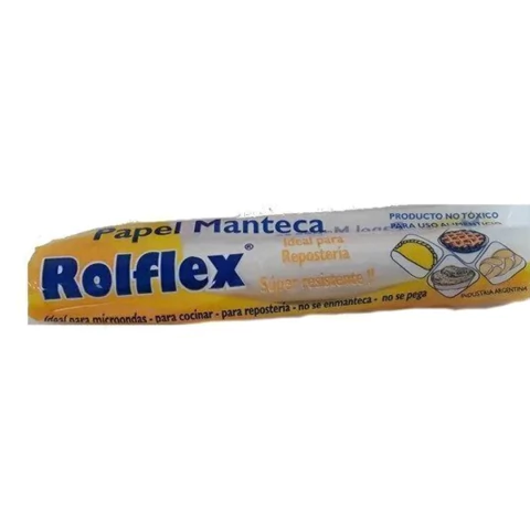 Papel Manteca Rollo Roflex 30 cm x 5 metros - comprar online