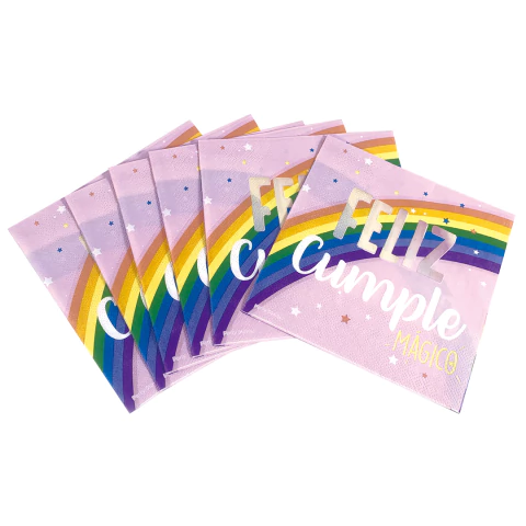 Servilleta de Papel Feliz Cumple pack x 20 unidades unidades - comprar online