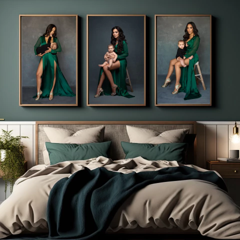 Kit 3 Quadros 50X75 - comprar online