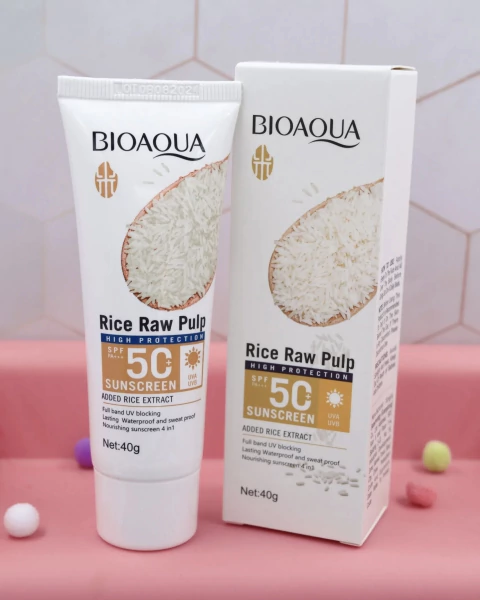 Protector Solar Arroz Bioaqua